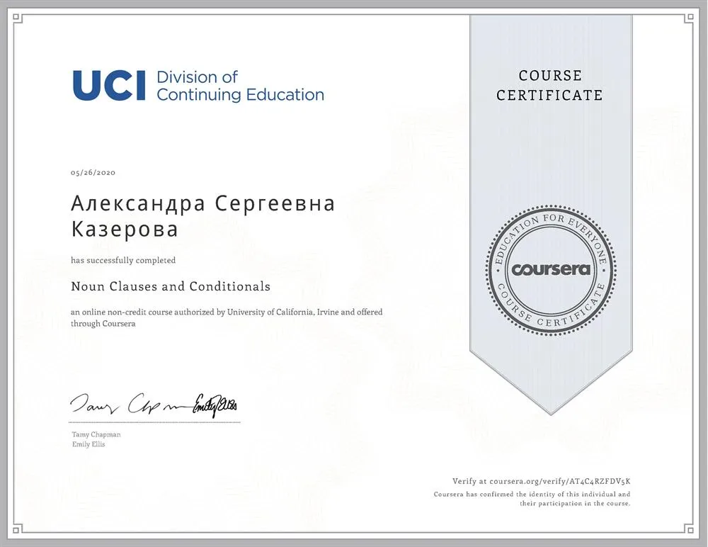 Noun Clauses and Conditionals Advanced Course