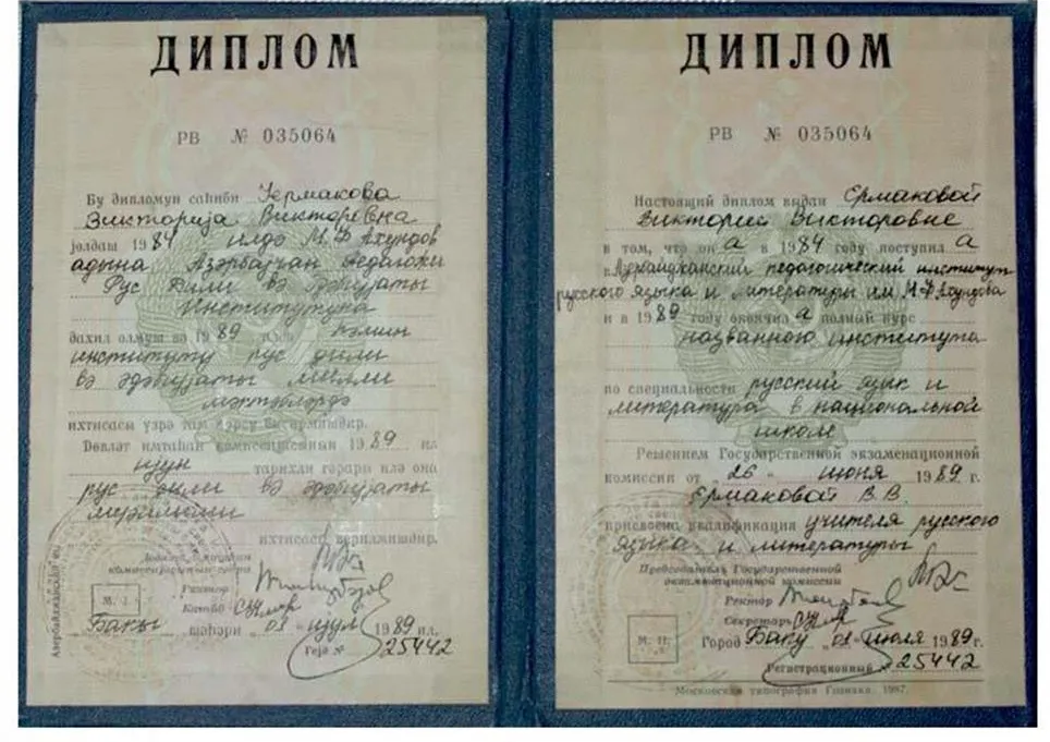 Диплом учителя русского языка  литературы