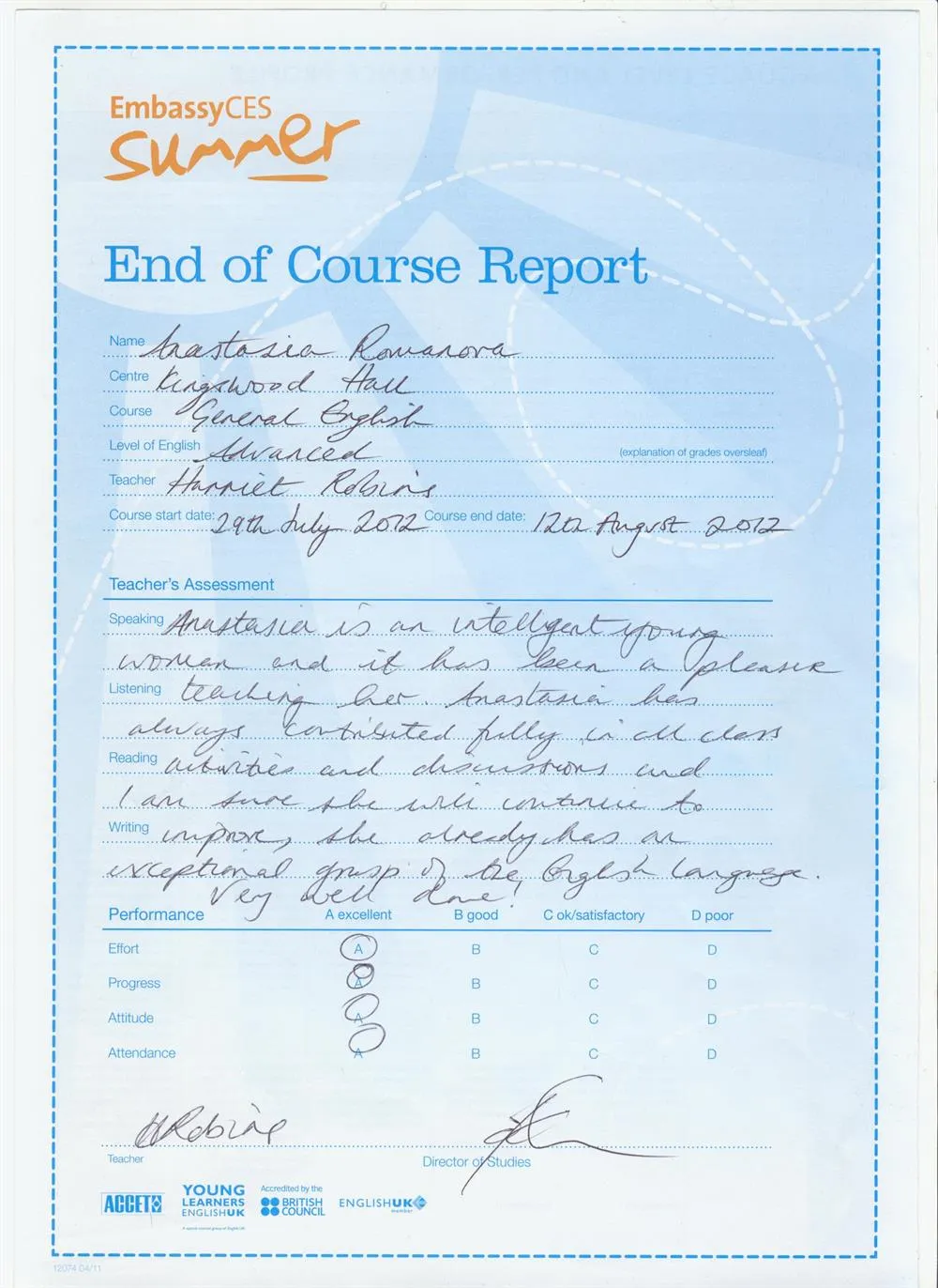 C1 Level