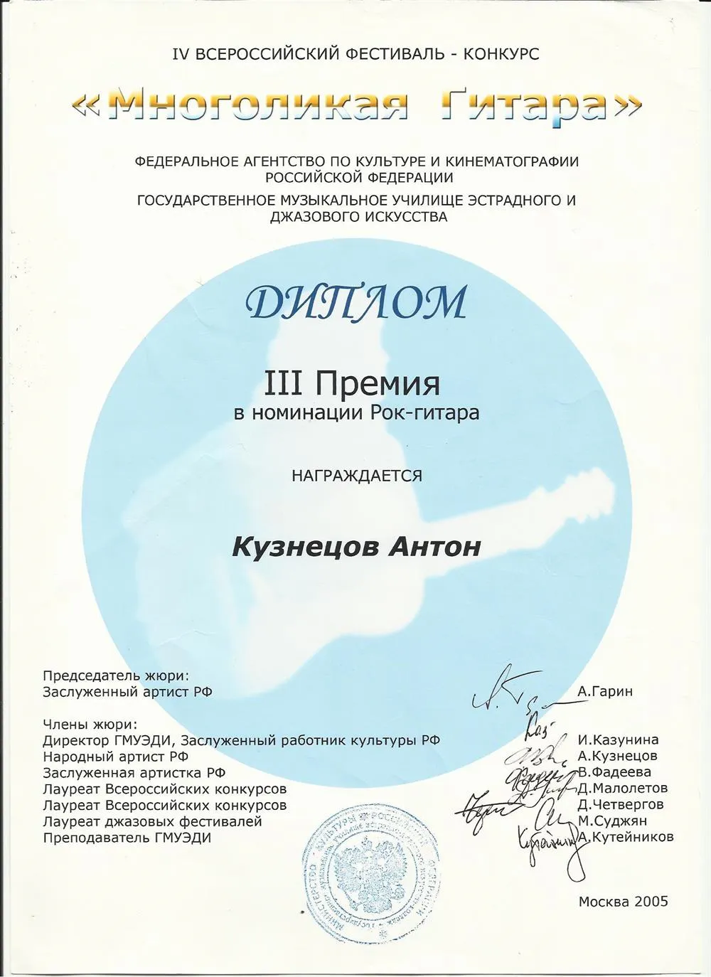 Многоликая гитара 