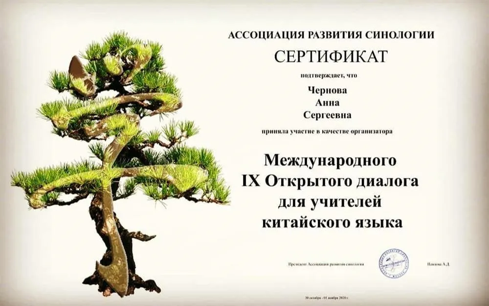 Участие в 9 Открытом Диалоге для учителей китайского языка