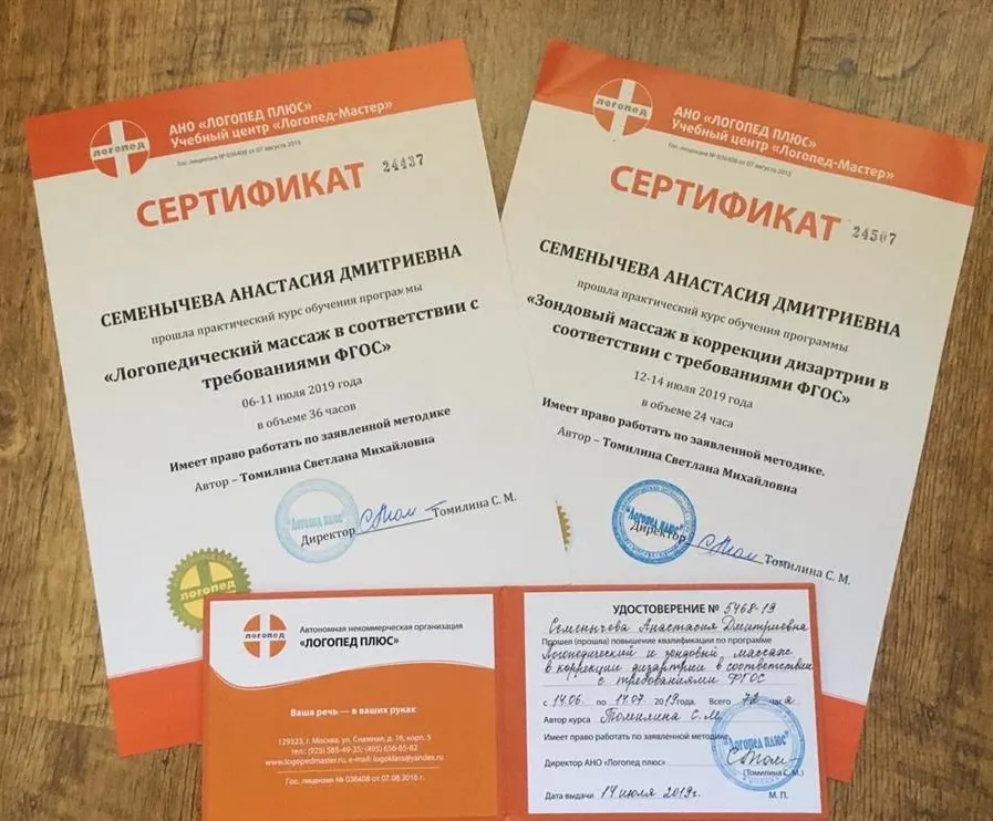 Сертификаты