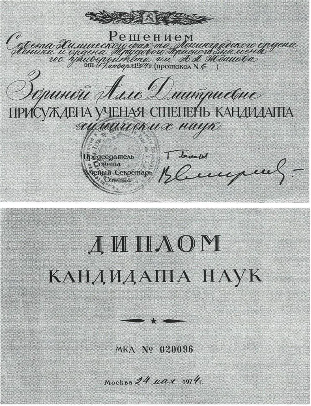 Диплом КХН