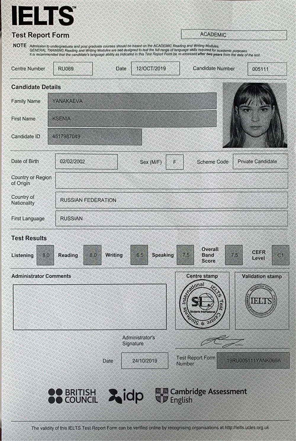 IELTS