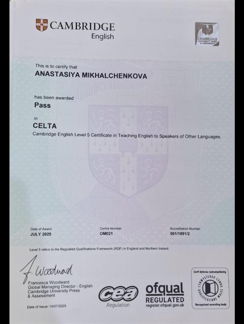 CELTA