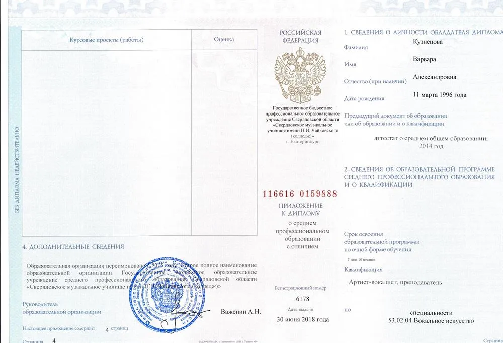 Диплом с отличием