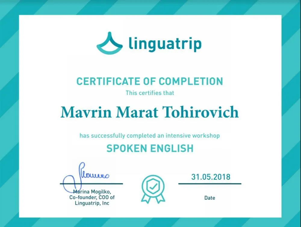 Workshop по разговорному английскому 