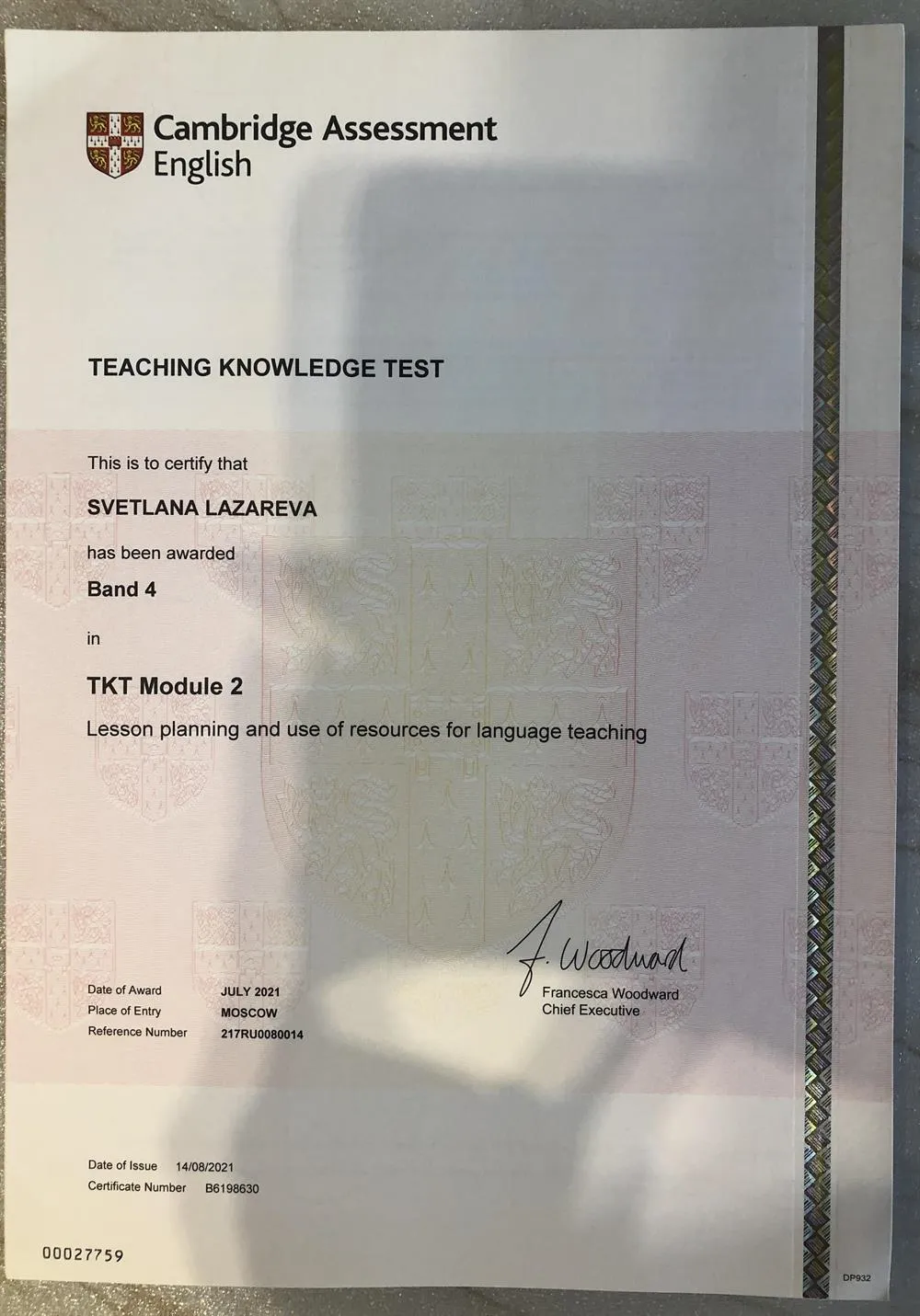 TKT Module 2. Кембриджский экзамен для преподавателей английского языка, который оценивает знания по методике преподавания