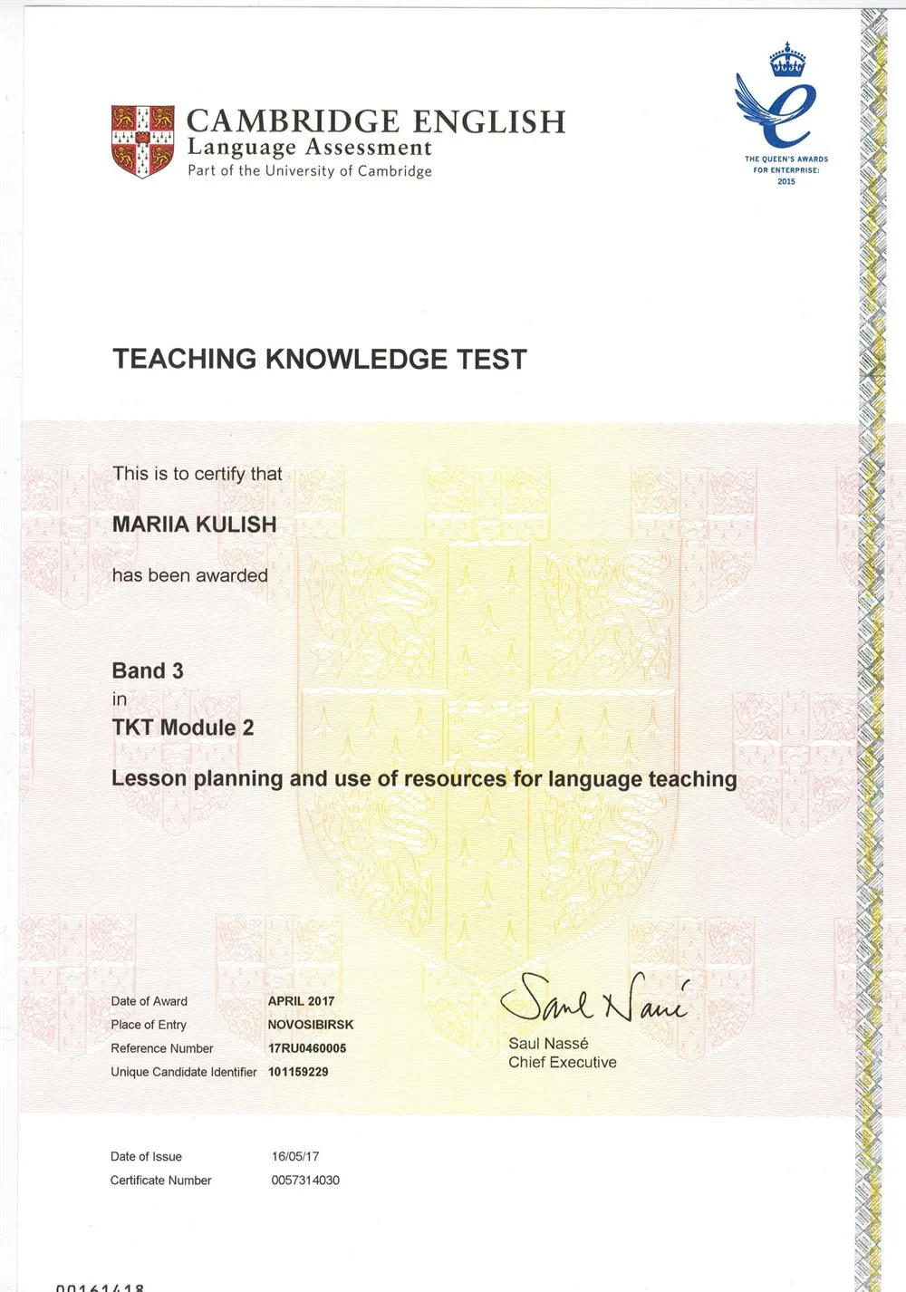 TKT Module 2
