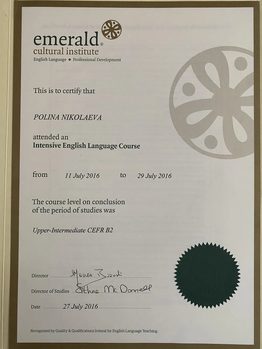 Intensive English Course Dublin 