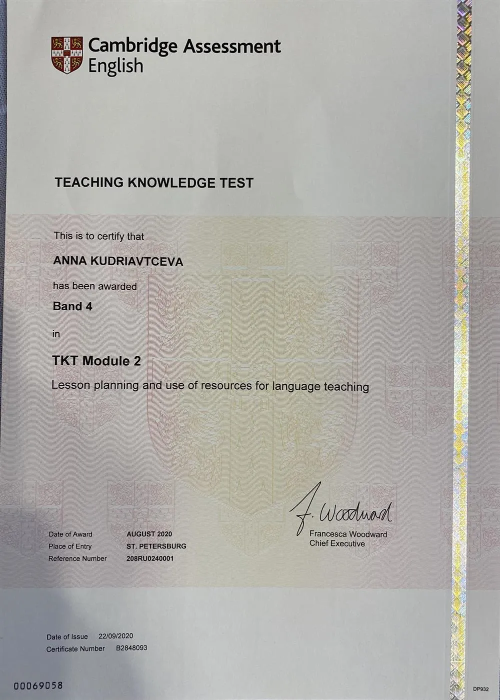 Teaching knowledge test Module 2