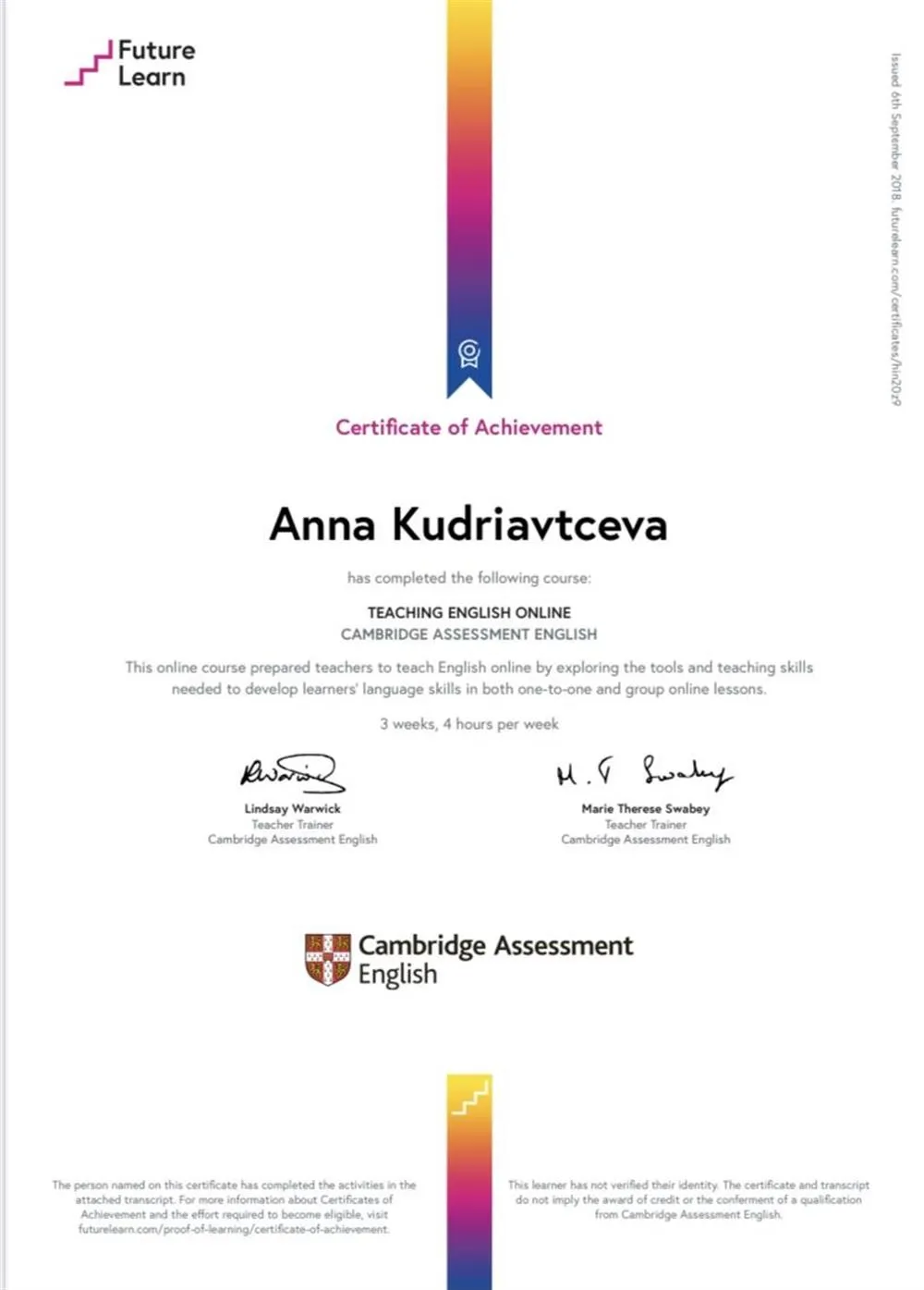 Teaching English Online Cambridge Assessment English 