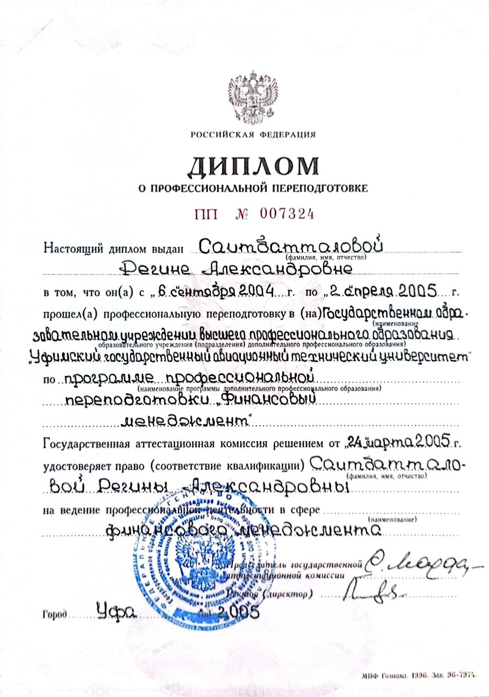 Финансовый менеджмент