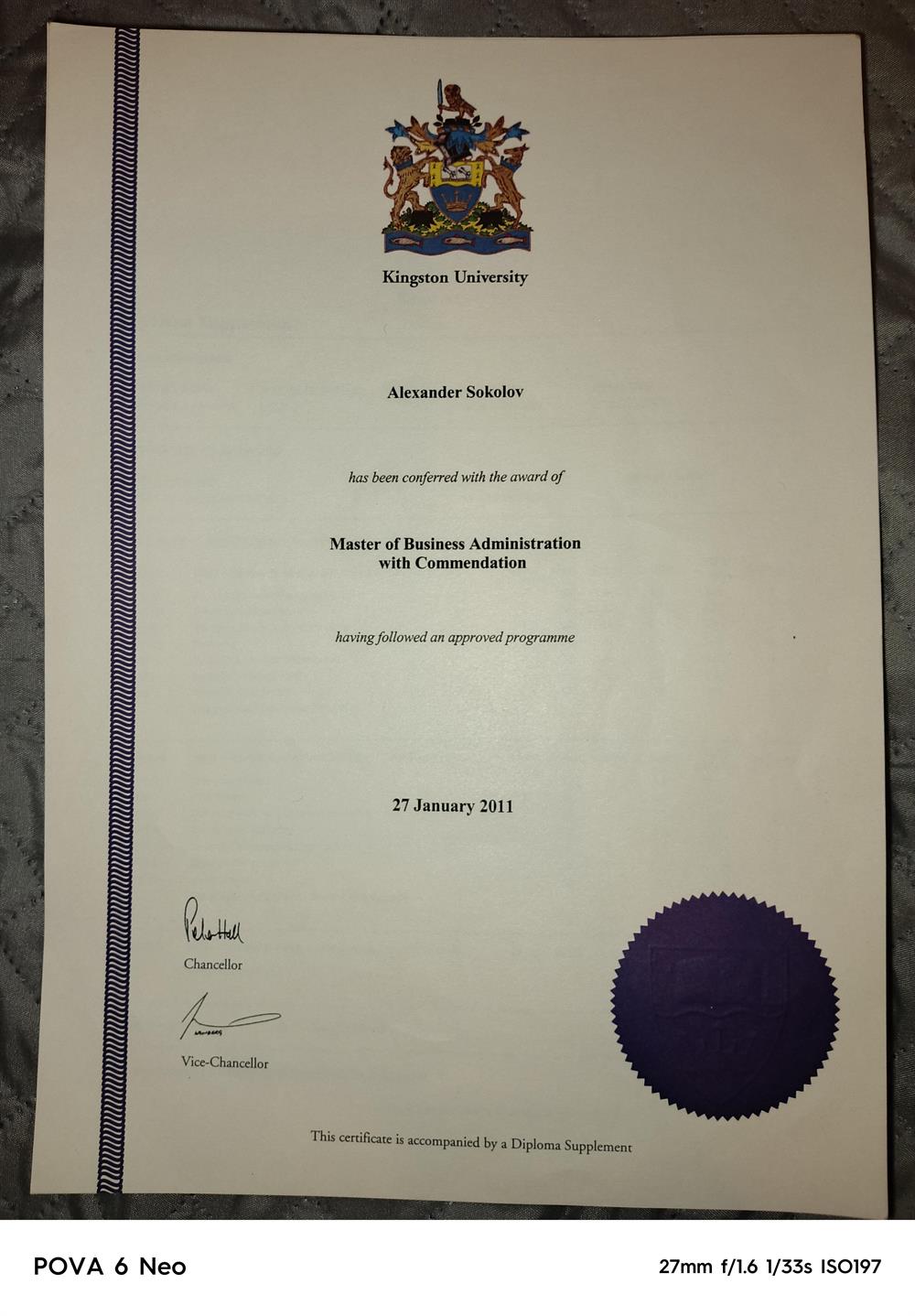 Kingston University MBA