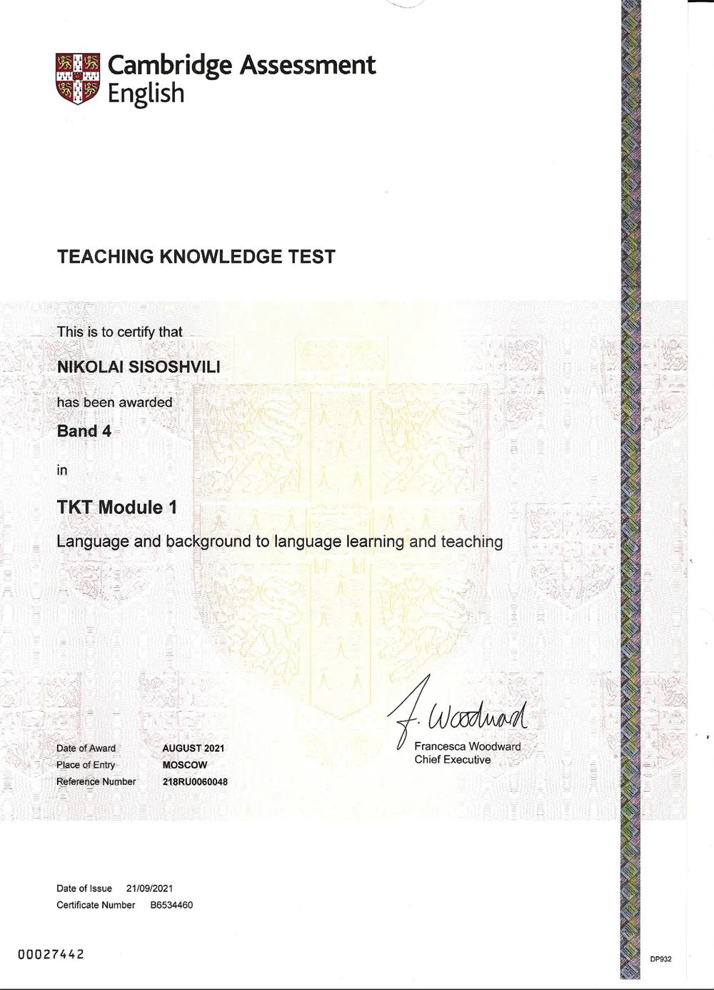 TKT module 1