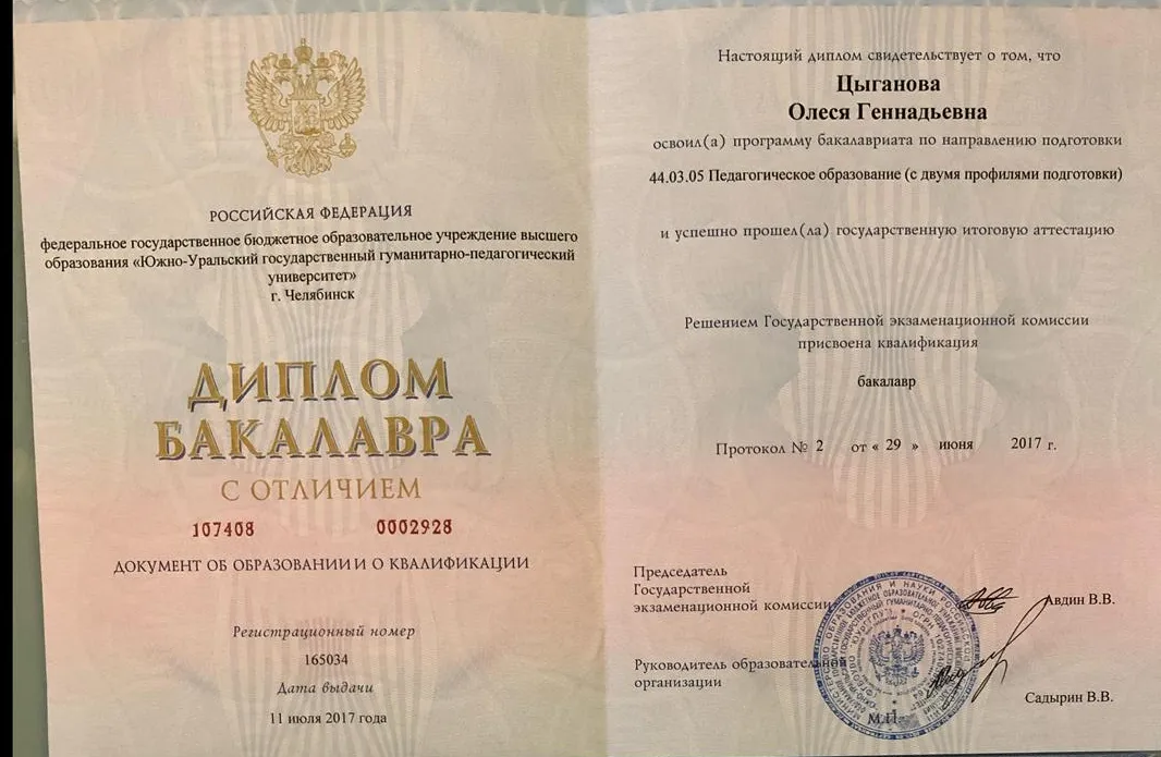 Дипломы
