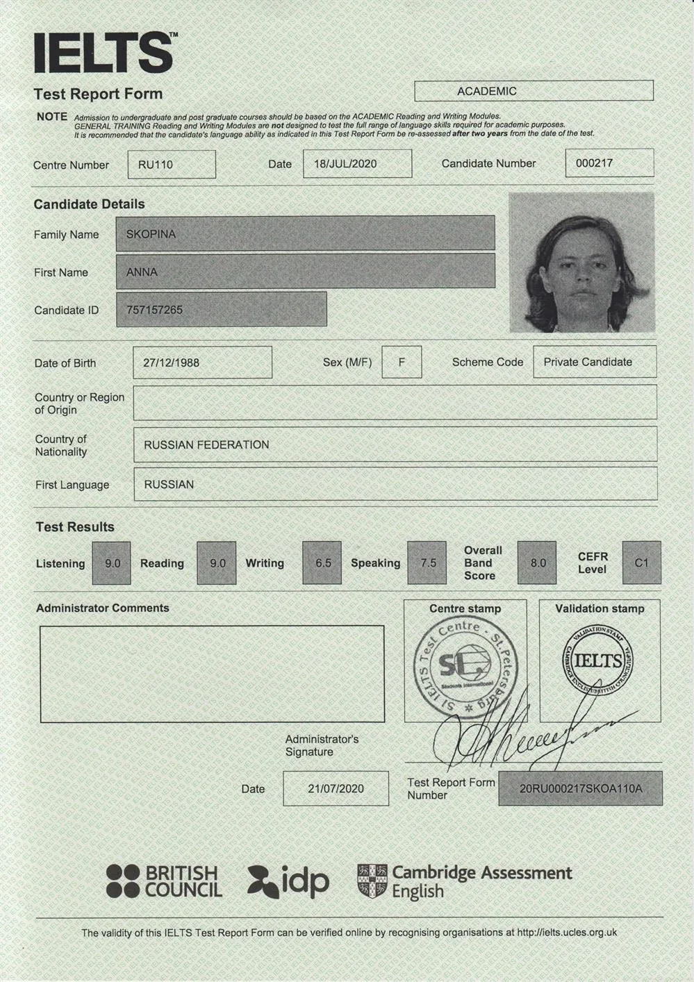 IELTS