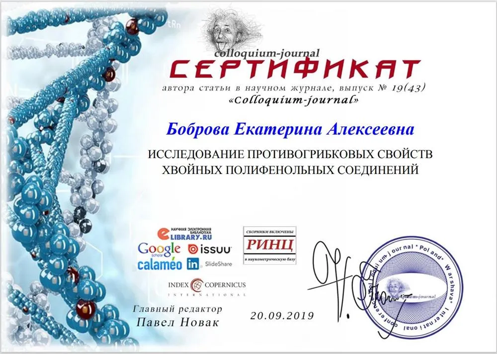 Публикация статей 