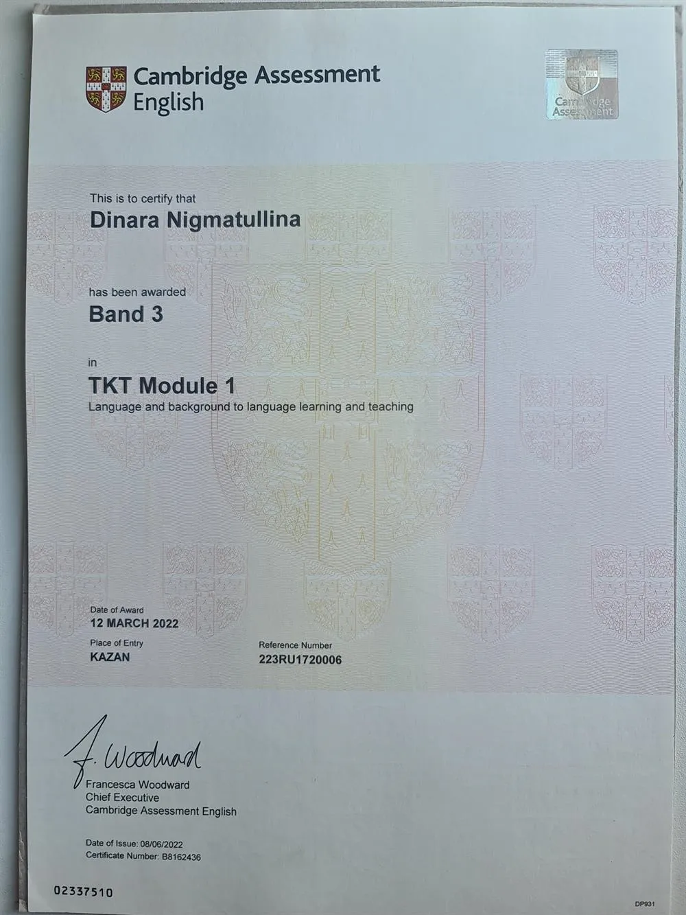  TKT MODULE 1