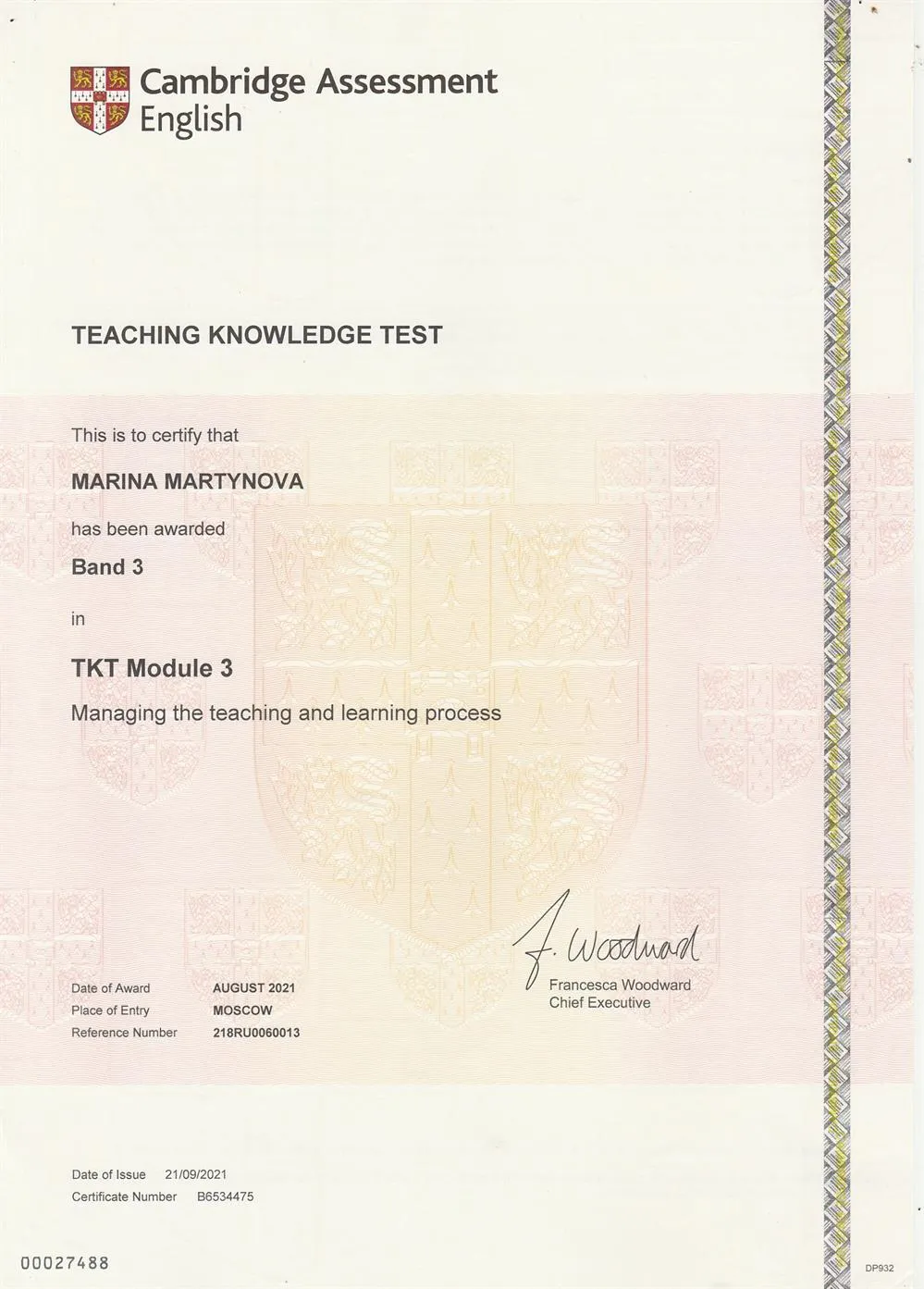 TKT Module 3