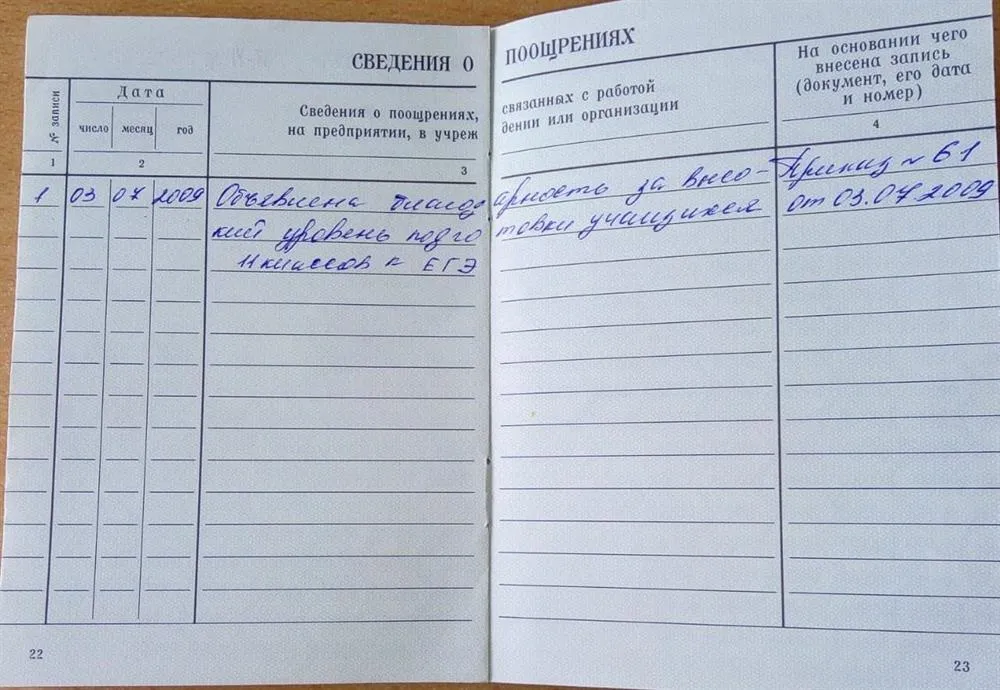 Благодарность