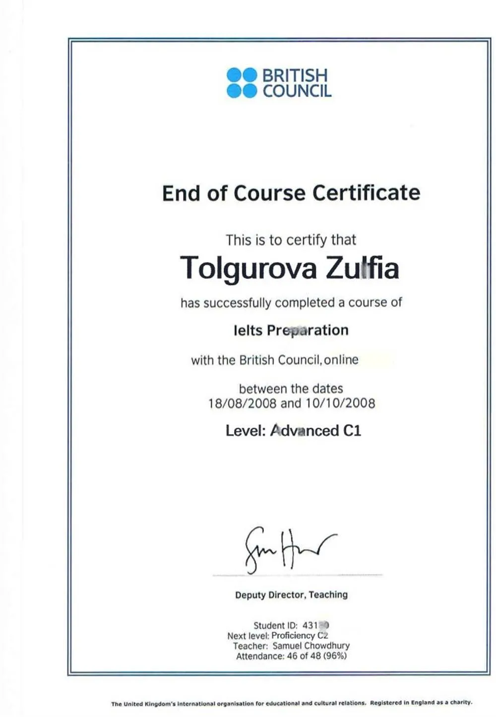 Подготовка к IELTS