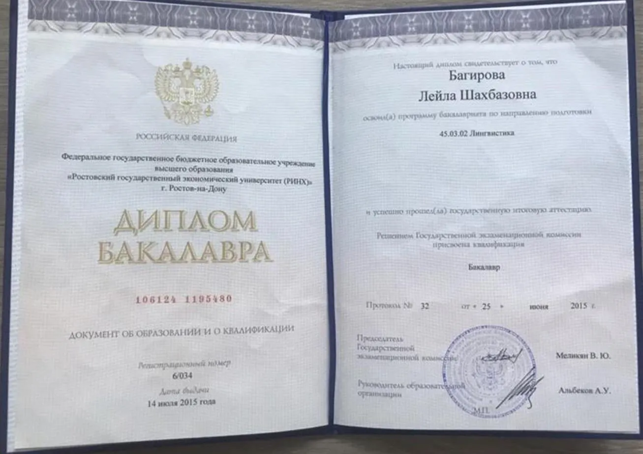 Диплом - лингвистика бакалавриат 