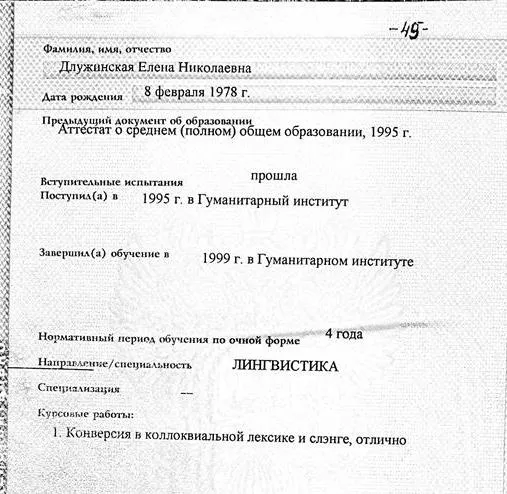 Диплом с отличием 