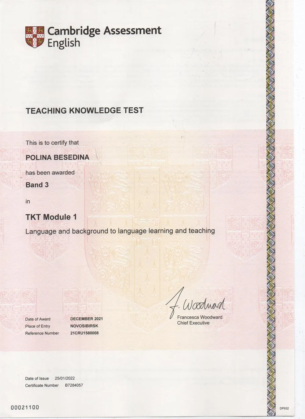 TKT Module 1
