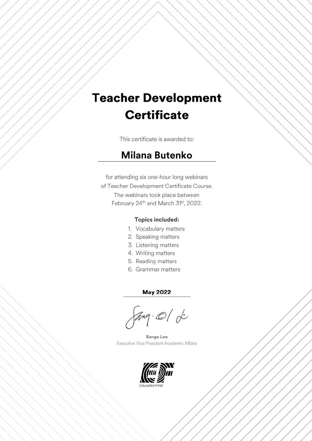 EF Education First