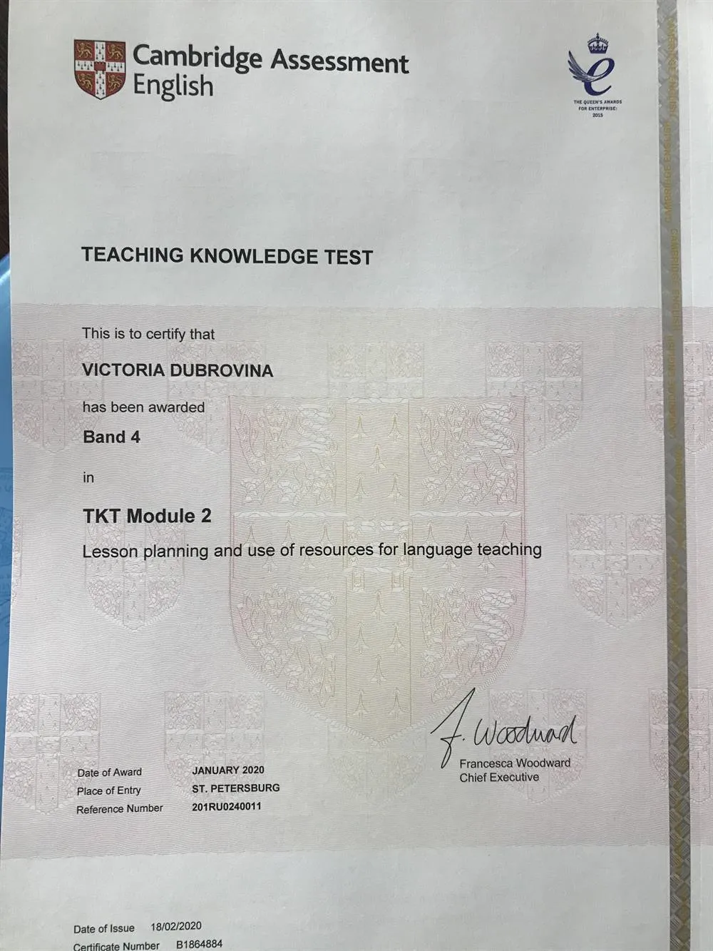 Cambridge TKT Module 2