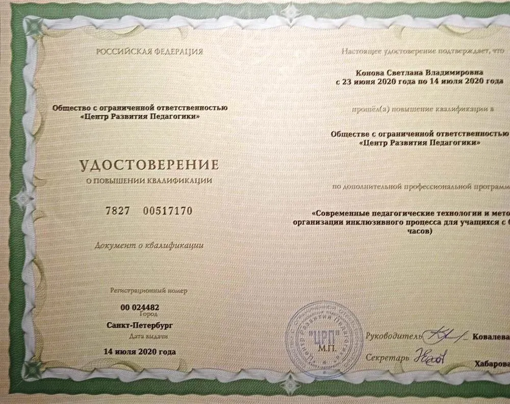 Инклюзивное обучение для детей с особенностями развития