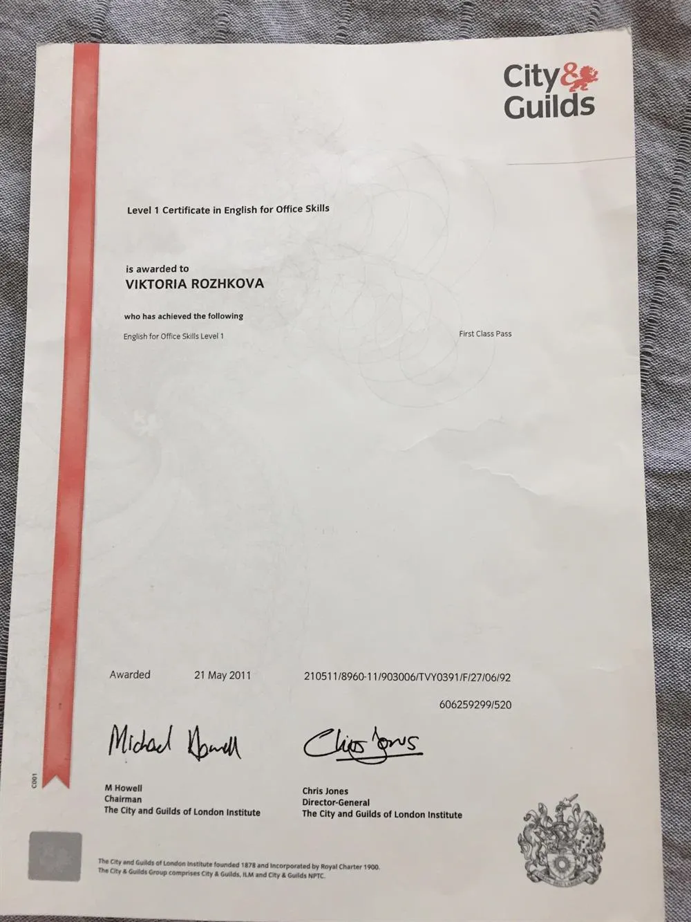 English office skills 
