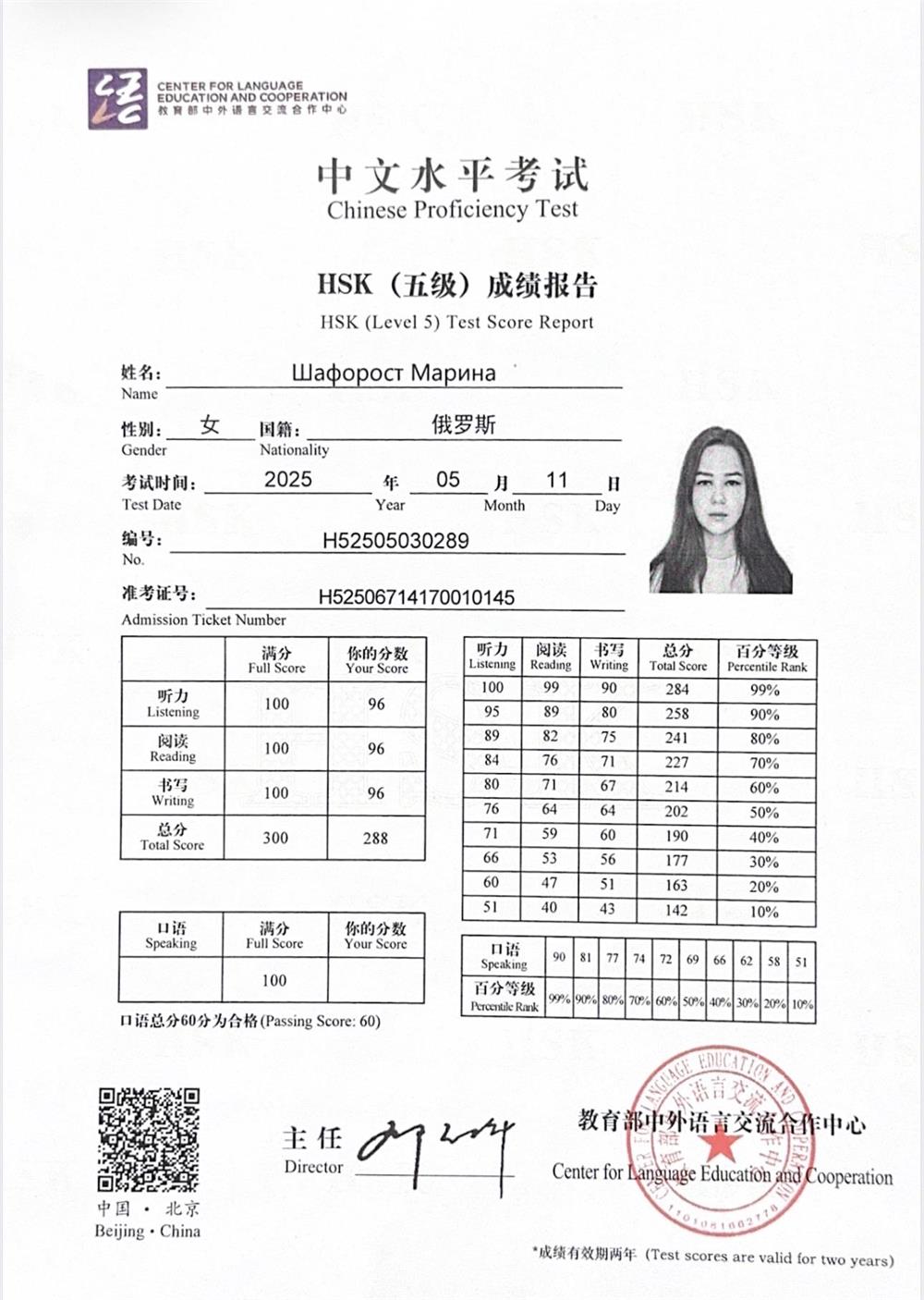 HSK 5
