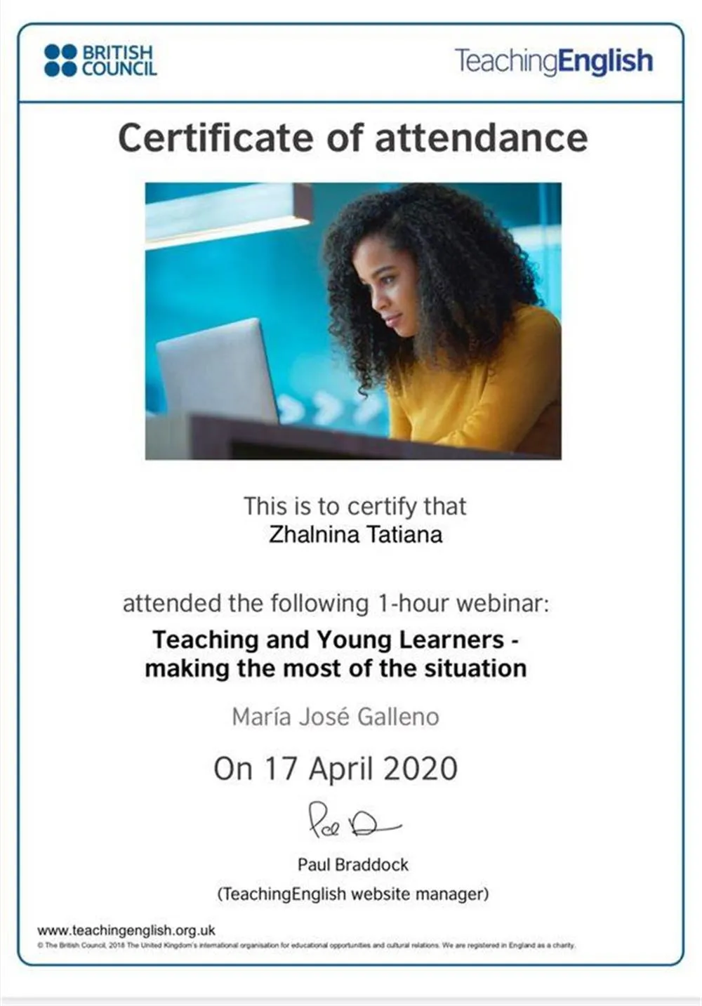British Council: Making the most of the situation
