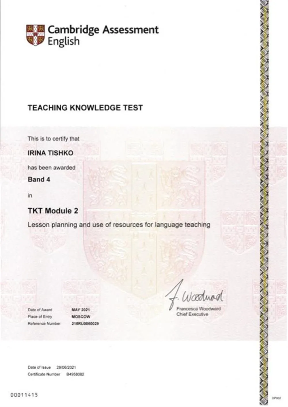 TKT Cambridge Module 2