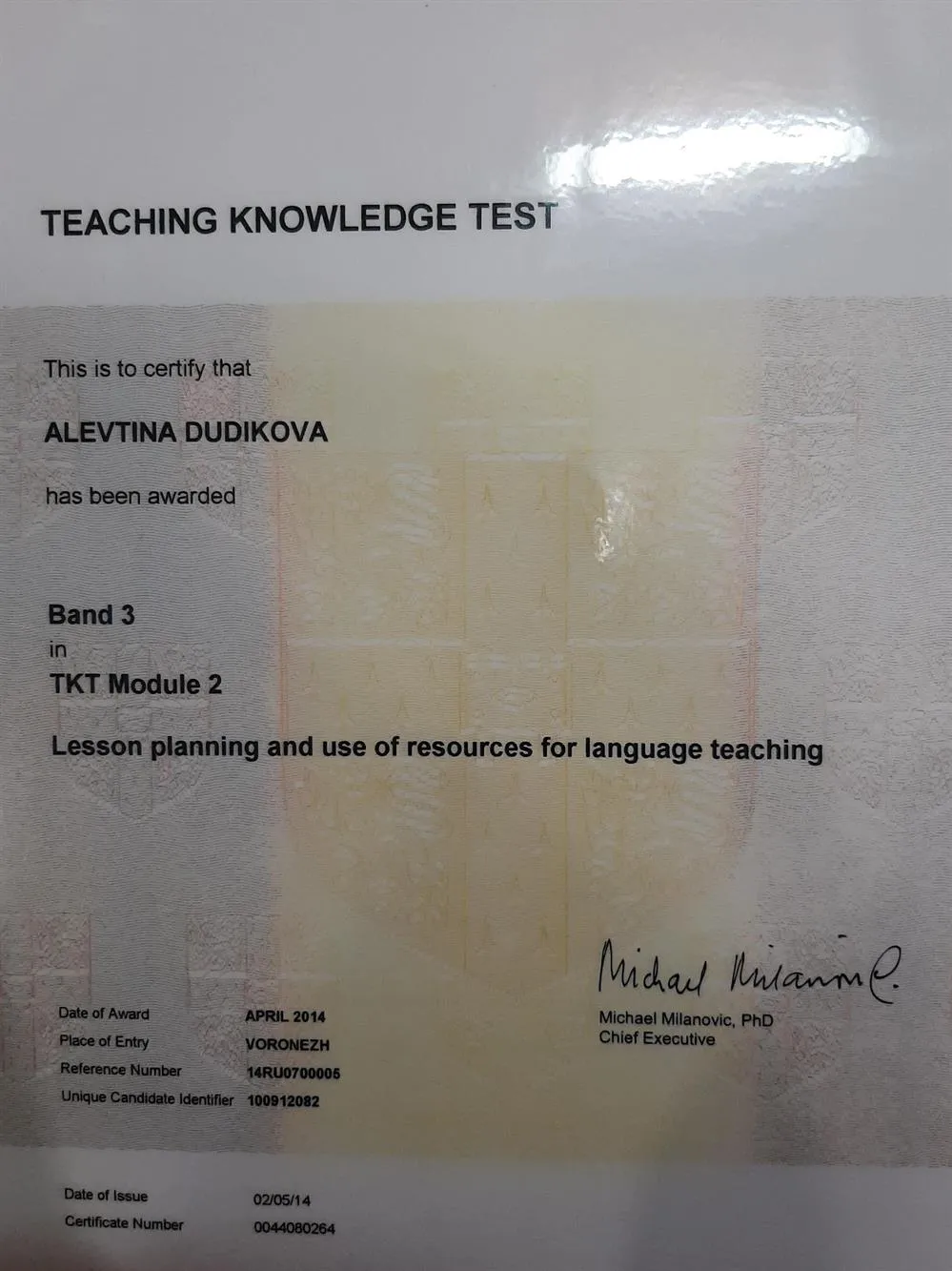 TKT Module 2