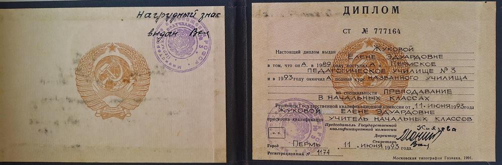 Диплом об окончании