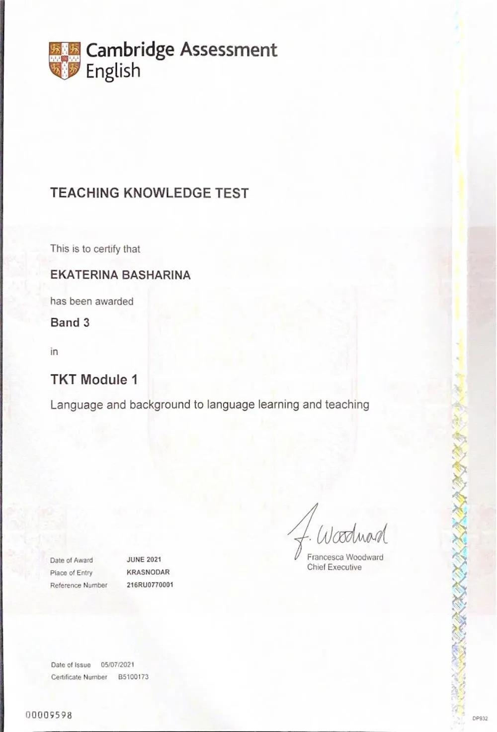 TKT Module 1
