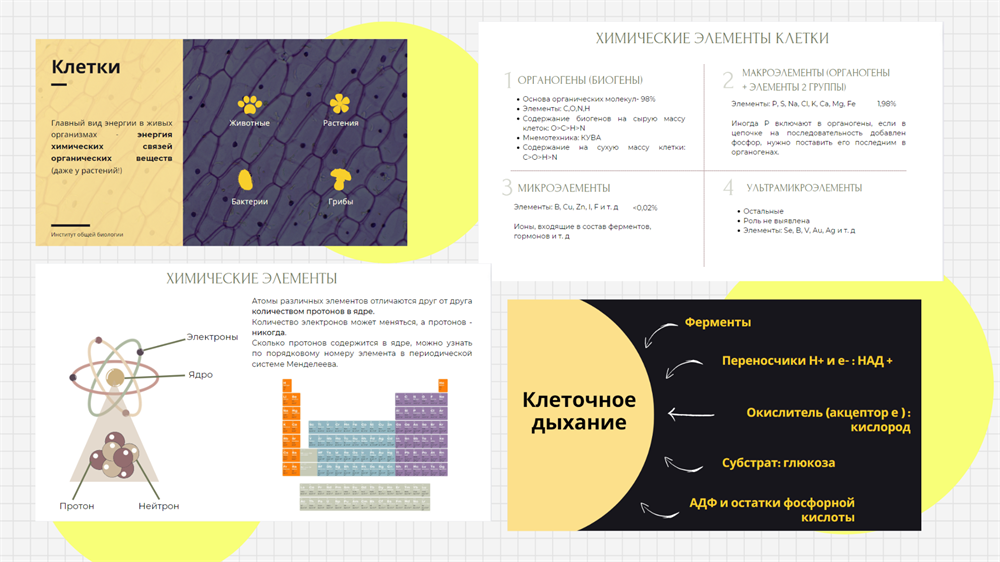 Примеры мои материалов