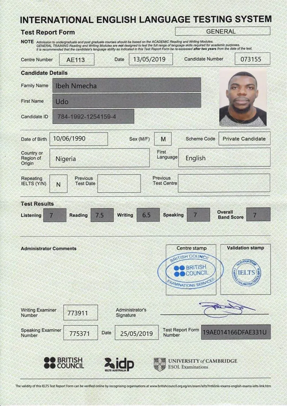 IELTS
