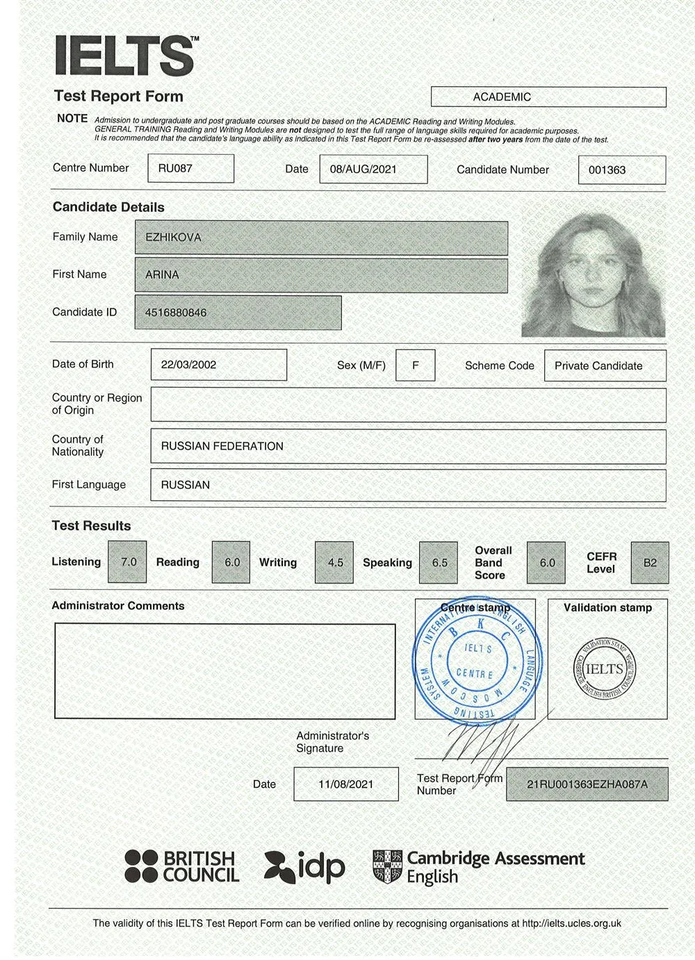 IELTS