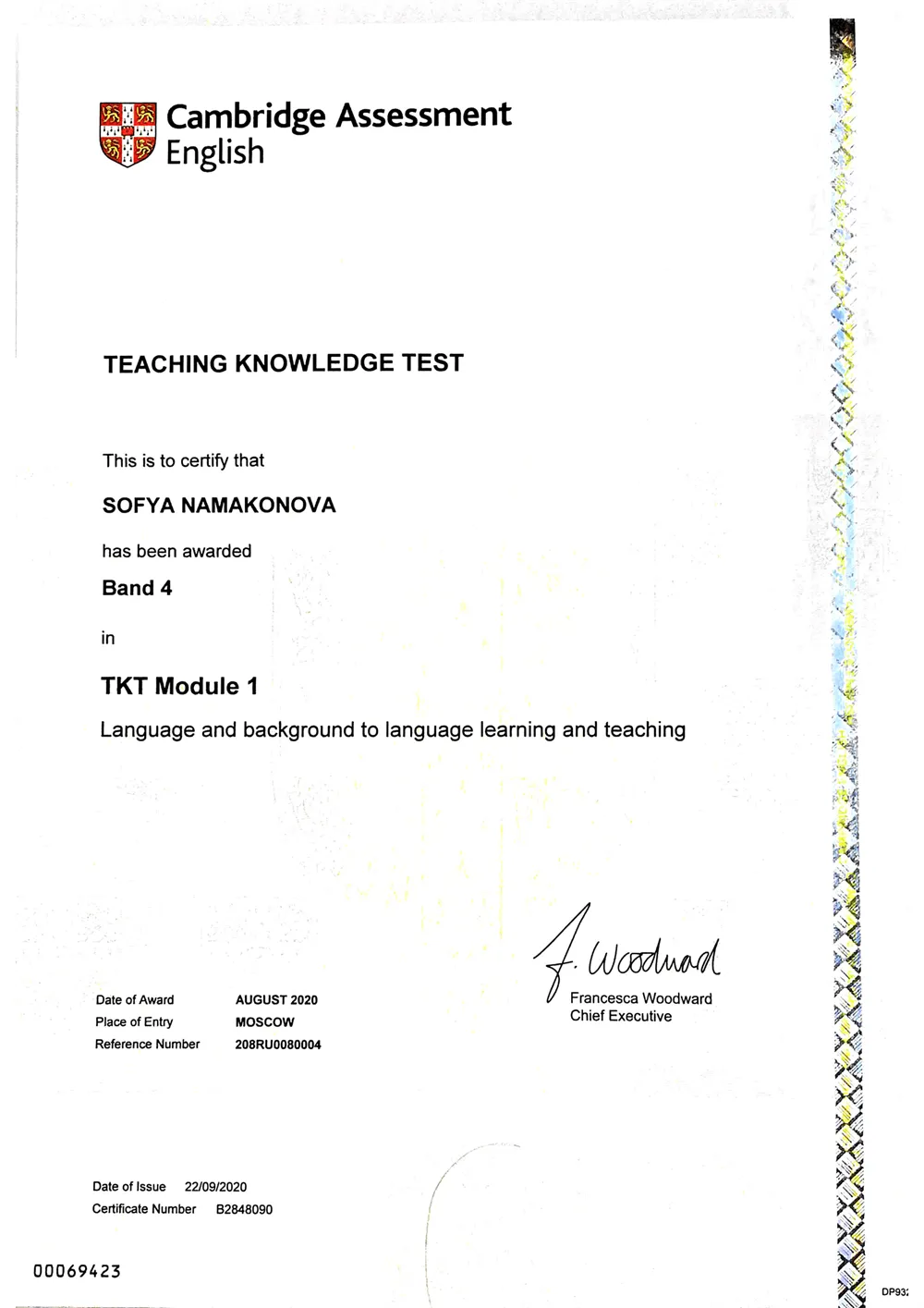 TKT Module 1
