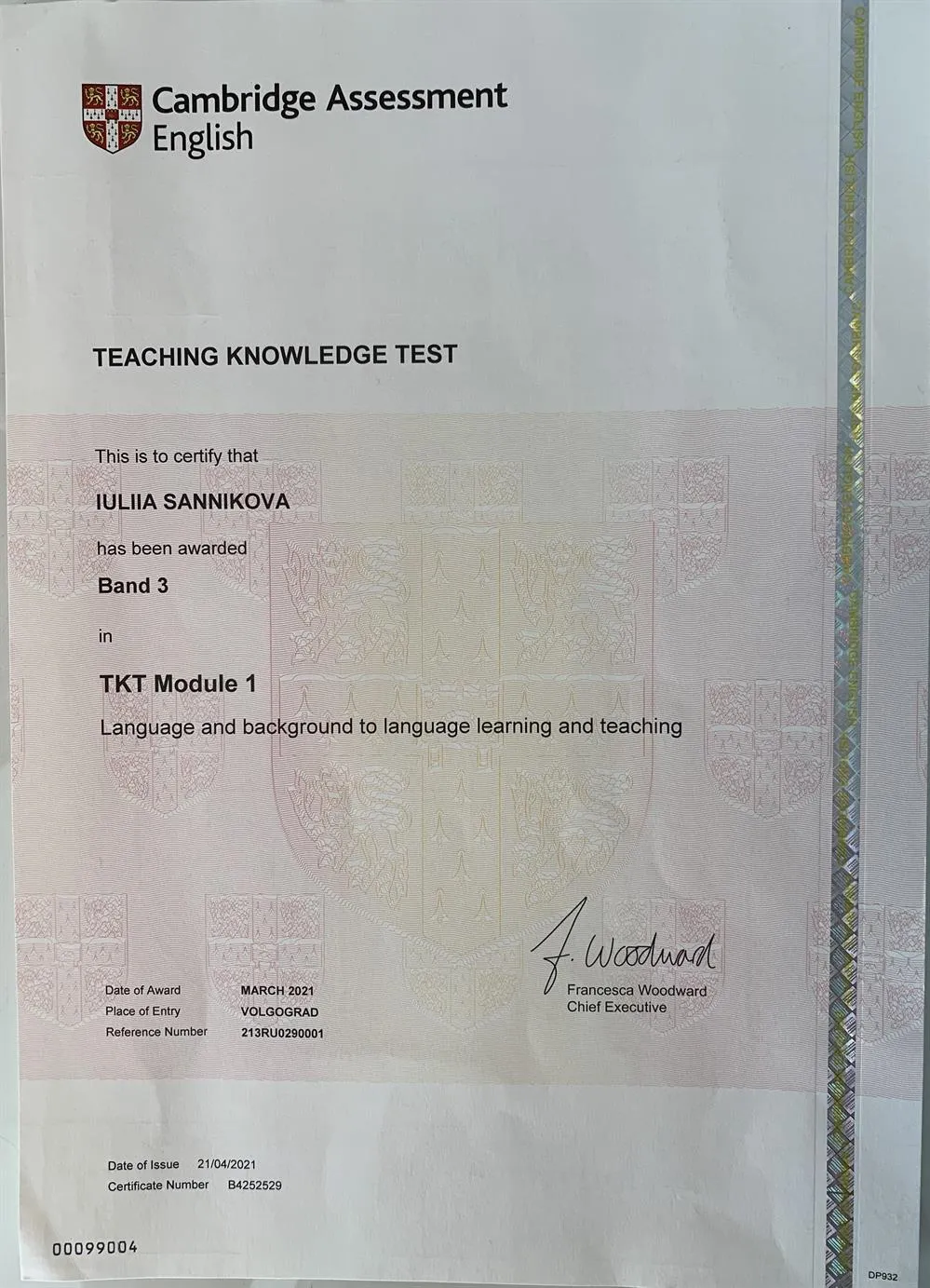 TKT Module 1