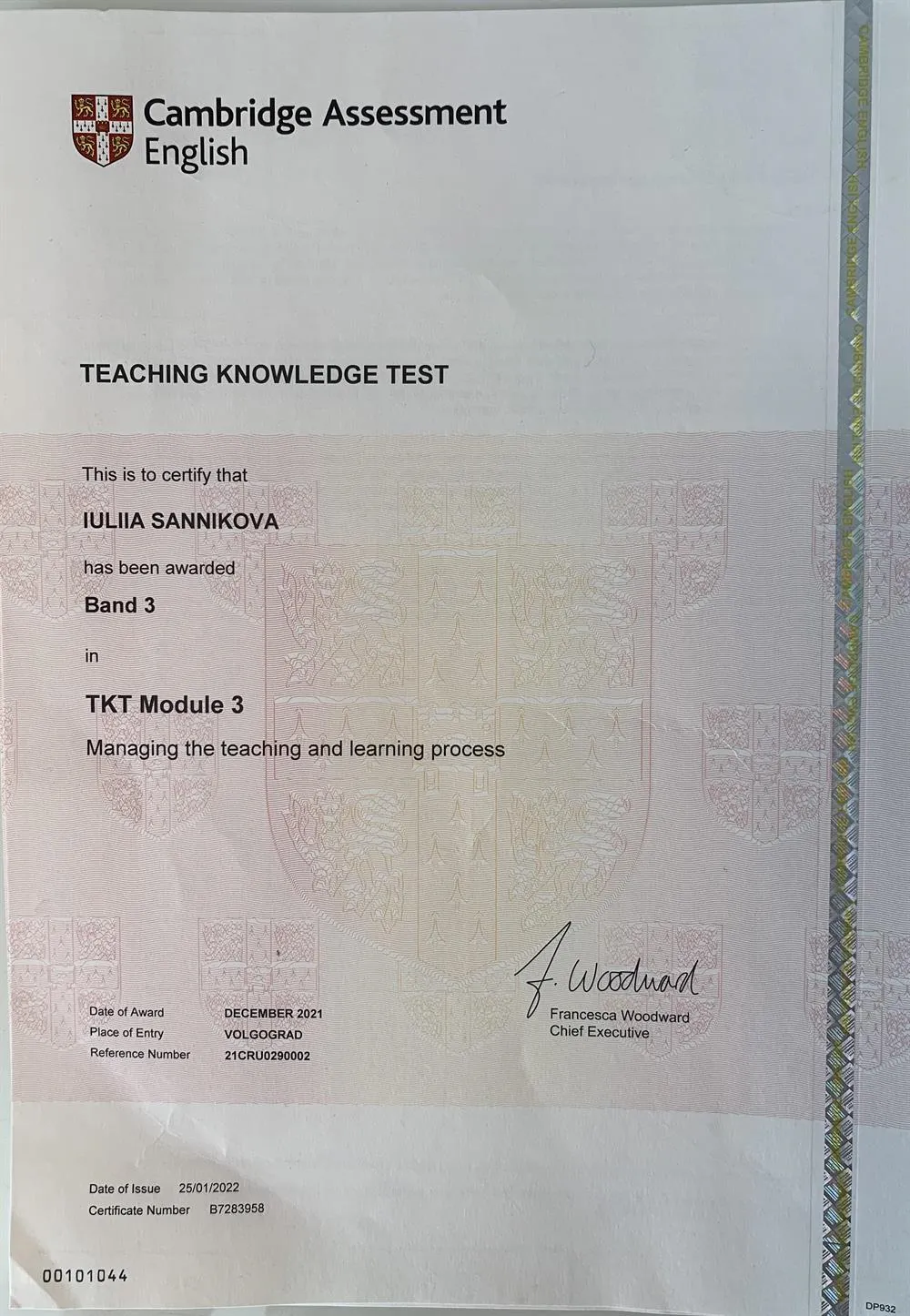 TKT Module 3
