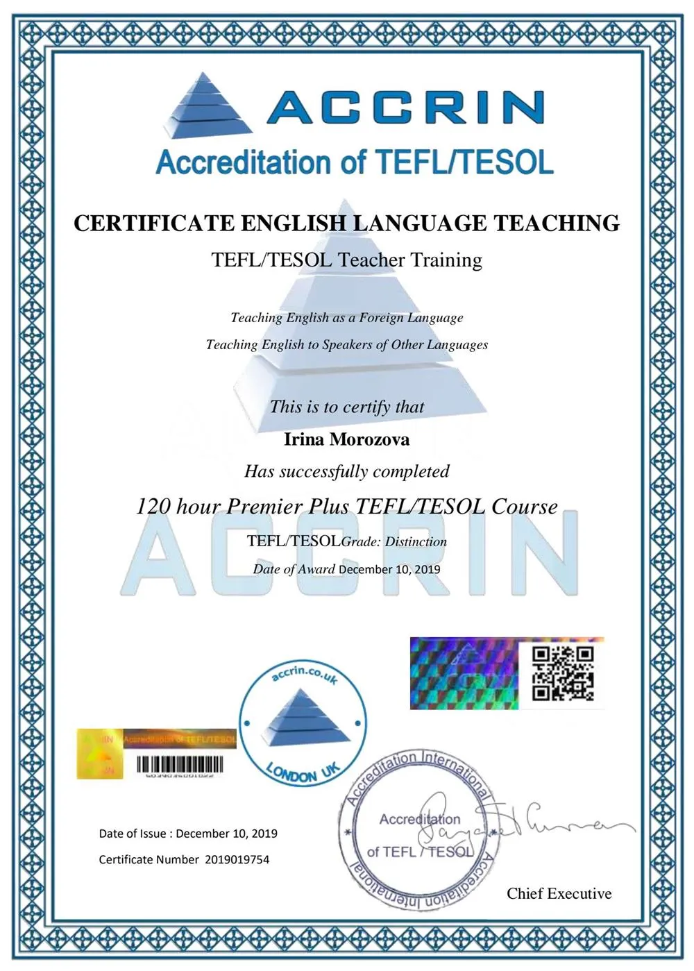 TEFL/TESOL