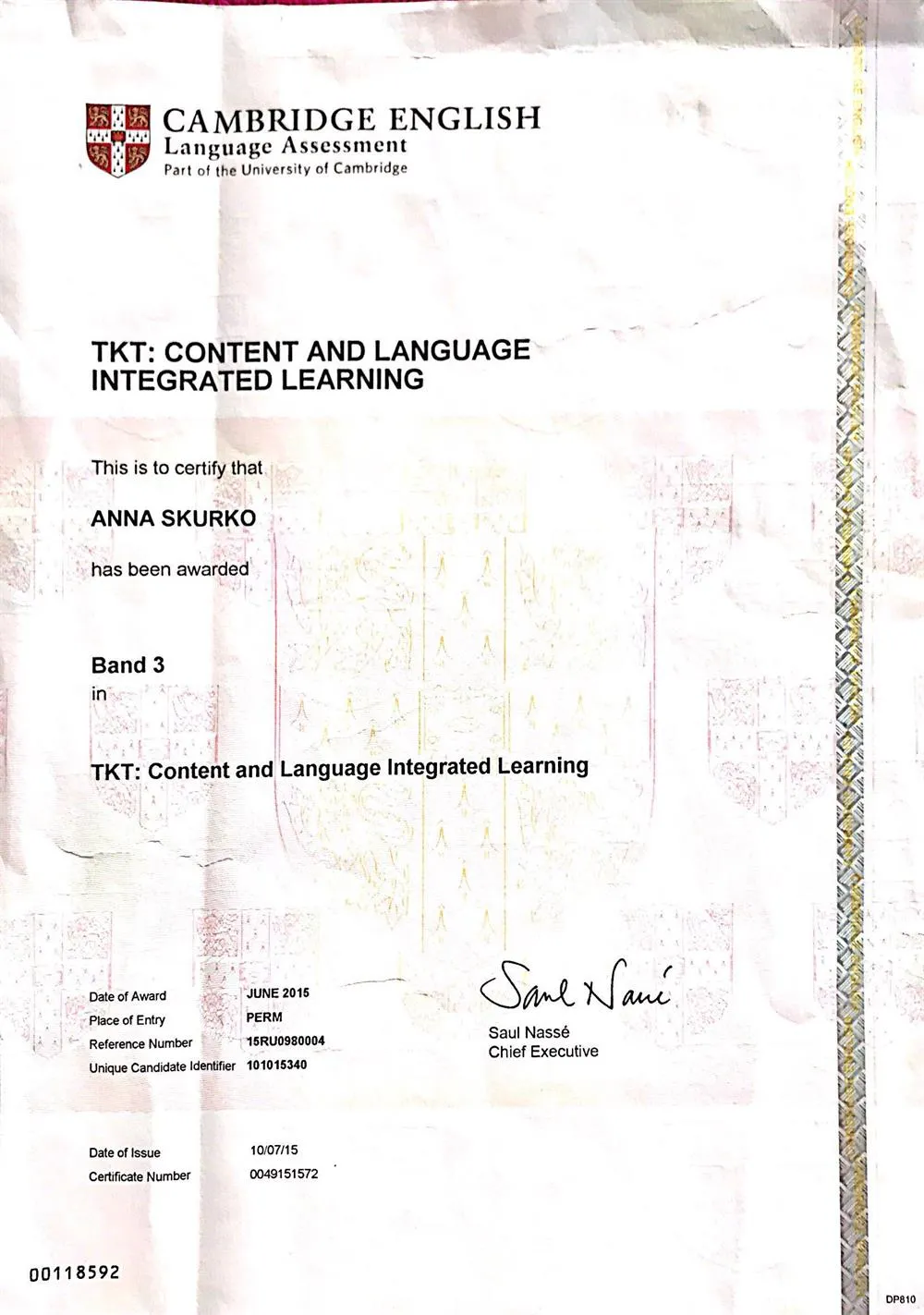 TKT: CLIL