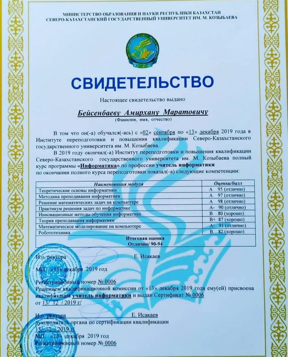 Курсы переподготовки по информатике