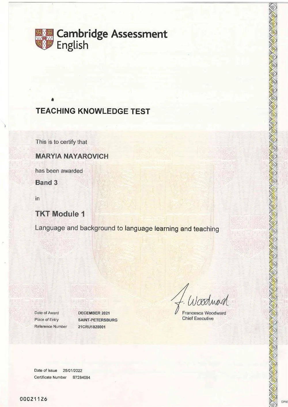 TKT module 1