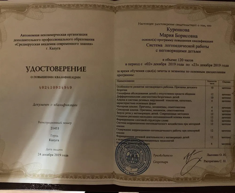 Удостоверение